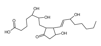 5,6-dihydroxyprostaglandin E1 Structure