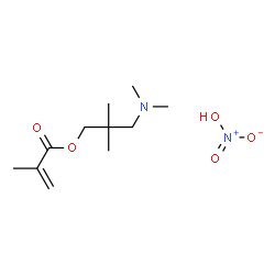 [3-(methacryloyloxy)-2,2-dimethylpropyl]dimethylammonium nitrate结构式