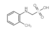 Methanesulfonic acid,1-[(2-methylphenyl)amino]-结构式