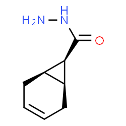 Bicyclo[4.1.0]hept-3-ene-7-carboxylic acid, hydrazide, (1alpha,6alpha,7beta)- (9CI) picture