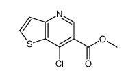 methyl 7-chlorothieno[3,2-b]pyridine-6-carboxylate Structure