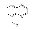 5-(chloromethyl)quinoxaline Structure