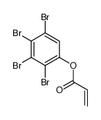 (2,3,4,5-tetrabromophenyl) prop-2-enoate结构式