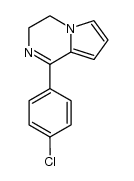 1-(4-chlorophenyl)-3,4-dihydropyrrolo[1,2-a]pyrazine Structure