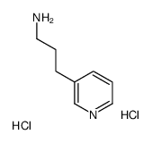 3-Pyridinepropanamine dihydrochloride Structure