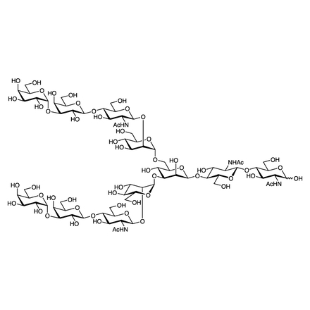 Galα(1-3) N-Glycan Structure