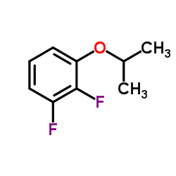 1,2-Difluoro-3-isopropoxybenzene Structure