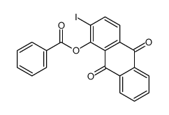 (2-iodo-9,10-dioxoanthracen-1-yl) benzoate Structure