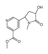 rac cis-3'-Hydroxy Cotinine-3-carboxylic Acid Methyl Ester结构式