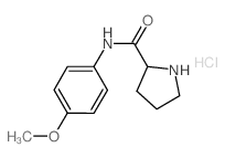 N-(4-Methoxyphenyl)-2-pyrrolidinecarboxamidehydrochloride picture