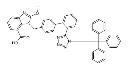 N-Trityl Candesartan Methoxy Analogue Structure