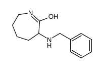 3-(benzylamino)hexahydro-2H-azepin-2-one Structure