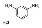 m-phenylenediamine hydrochloride Structure