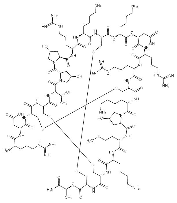 u-Conotoxin GIIIB Structure