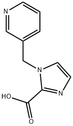 1-(Pyridin-3-ylmethyl)-1H-imidazole-2-carboxylic acid Structure