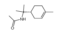 (R)-8-acetamido-p-menth-1-ene结构式