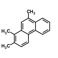 1,2,9-三甲基菲结构式