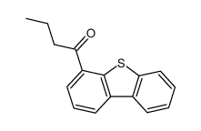 4-Butyryldibenzothiophen结构式