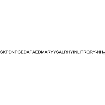 Neuropeptide Y (3-36) (human, rat)结构式