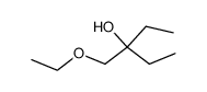 3-ethoxymethyl-pentan-3-ol Structure