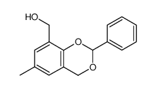 4H-1,3-Benzodioxin-8-methanol,6-methyl-2-phenyl-(9CI)结构式