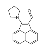 1-formyl-2-(1-pyrrolidinyl)acenaphthylene Structure