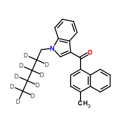 JWH 122-d9结构式