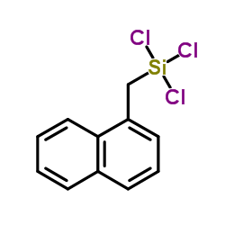 Trichloro(1-naphthylmethyl)silane structure