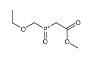 ethoxymethyl-(2-methoxy-2-oxoethyl)-oxophosphanium Structure