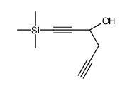 (3S)-1-trimethylsilylhexa-1,5-diyn-3-ol Structure