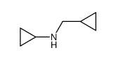 N-(Cyclopropylmethyl)cyclopropanamine Structure