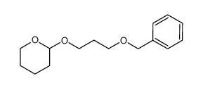 2-(3-(benzyloxy)propoxy)tetrahydro-2H-pyran Structure