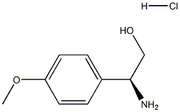 (S)-2-氨基-2-(4-甲氧基苯基)乙醇盐酸盐图片