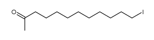 12-iodododecan-2-one结构式