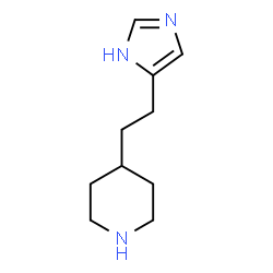 4-[2-(1H-IMIDAZOL-4-YL)-ETHYL]-PIPERIDINE结构式