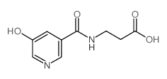 3-[(5-HYDROXY-PYRIDINE-3-CARBONYL)-AMINO]-PROPIONIC ACID picture