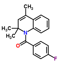 (4-Fluorophenyl)(2,2,4-trimethyl-1(2H)-quinolinyl)methanone图片