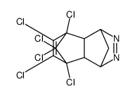 1,4:5,8-DIMETHANOPHTHALAZINE,1,4,4a,5,8,8a-HEXAHYDRO-5,6,7,8,9,9-HEXACHLORO Structure