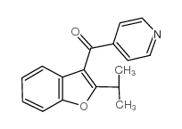 Methanone,[2-(1-methylethyl)-3-benzofuranyl]-4-pyridinyl- picture