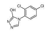 4-(2,4-dichlorophenyl)-1H-1,2,4-triazol-5-one Structure