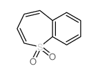 1-Benzothiepin, 1,1-dioxide structure