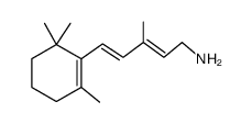 (2E,4E)-3-methyl-5-(2,6,6-trimethylcyclohex-1-en-1-yl)penta-2,4-dien-1-amine Structure