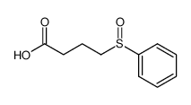 4-(phenylsulfinyl)butyric acid Structure