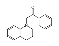 Ethanone,2-(3,4-dihydro-1(2H)-quinolinyl)-1-phenyl- Structure