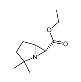 exo-6-Carboethoxy-2,2-dimethyl-1-azabicyclo[3.1.0]hexan structure