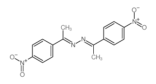 Ethanone,1-(4-nitrophenyl)-, 2-[1-(4-nitrophenyl)ethylidene]hydrazone picture