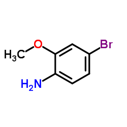 4-溴-2-甲氧基苯胺结构式