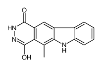 5-methyl-3,6-dihydro-2H-pyridazino[4,5-b]carbazole-1,4-dione Structure