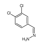 (3,4-dichlorophenyl)methylidenehydrazine结构式