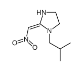 1-(2-methylpropyl)-2-(nitromethylidene)imidazolidine Structure